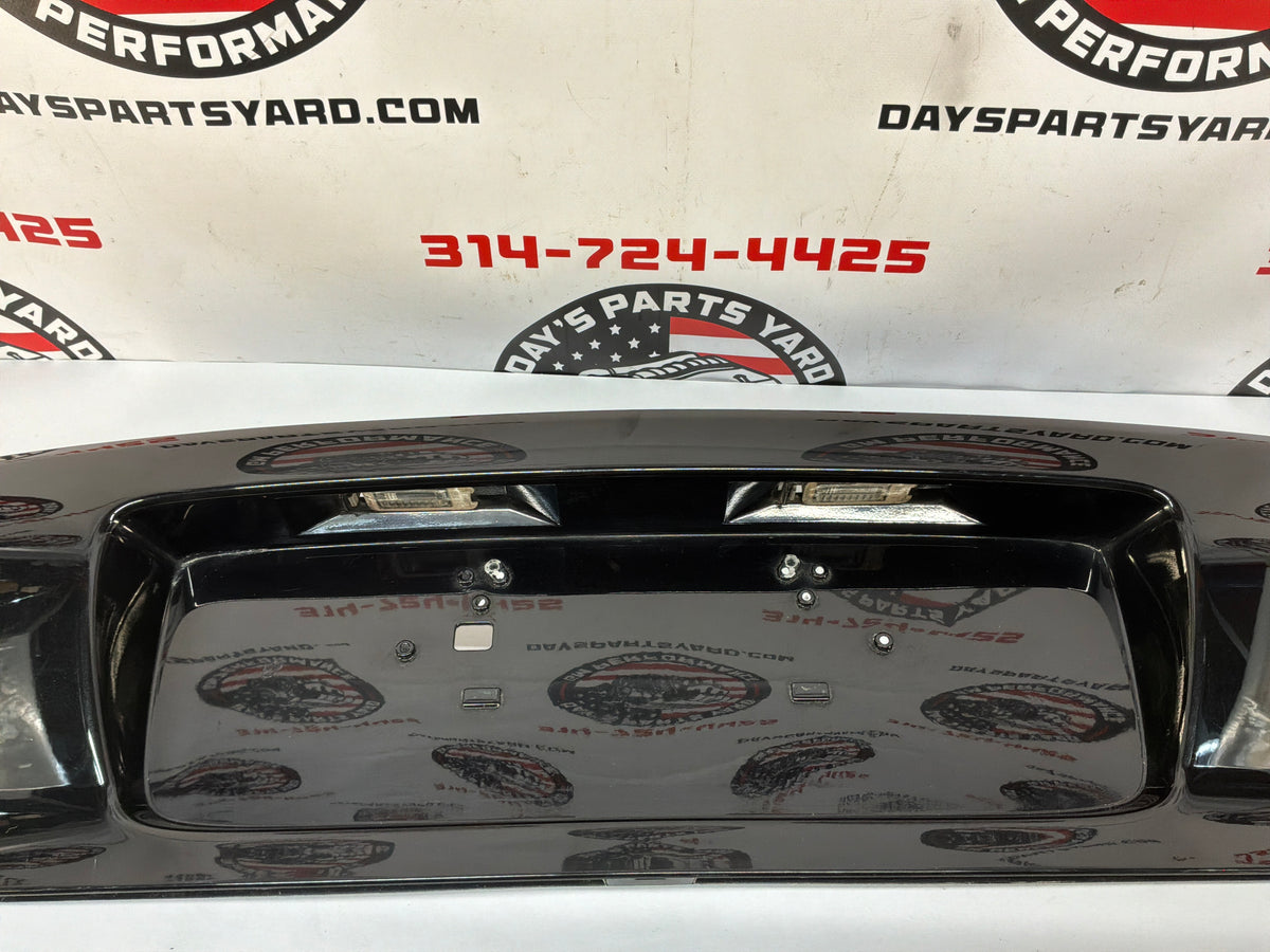 2006 Pontiac GTO Trunk Deck Lid Filler Insert Applique Panel Black OEM