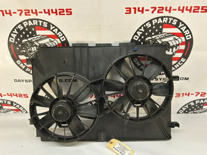 2002 Chevy C5 Corvette Convertible Radiator Dual Electric Cooling Fans OEM