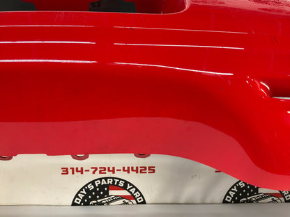 2002 Chevy C5 Corvette Convertible Rear Bumper Cover Red OEM