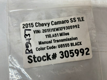2015 Chevy Camaro SS Wheel Rim Center Cap OEM