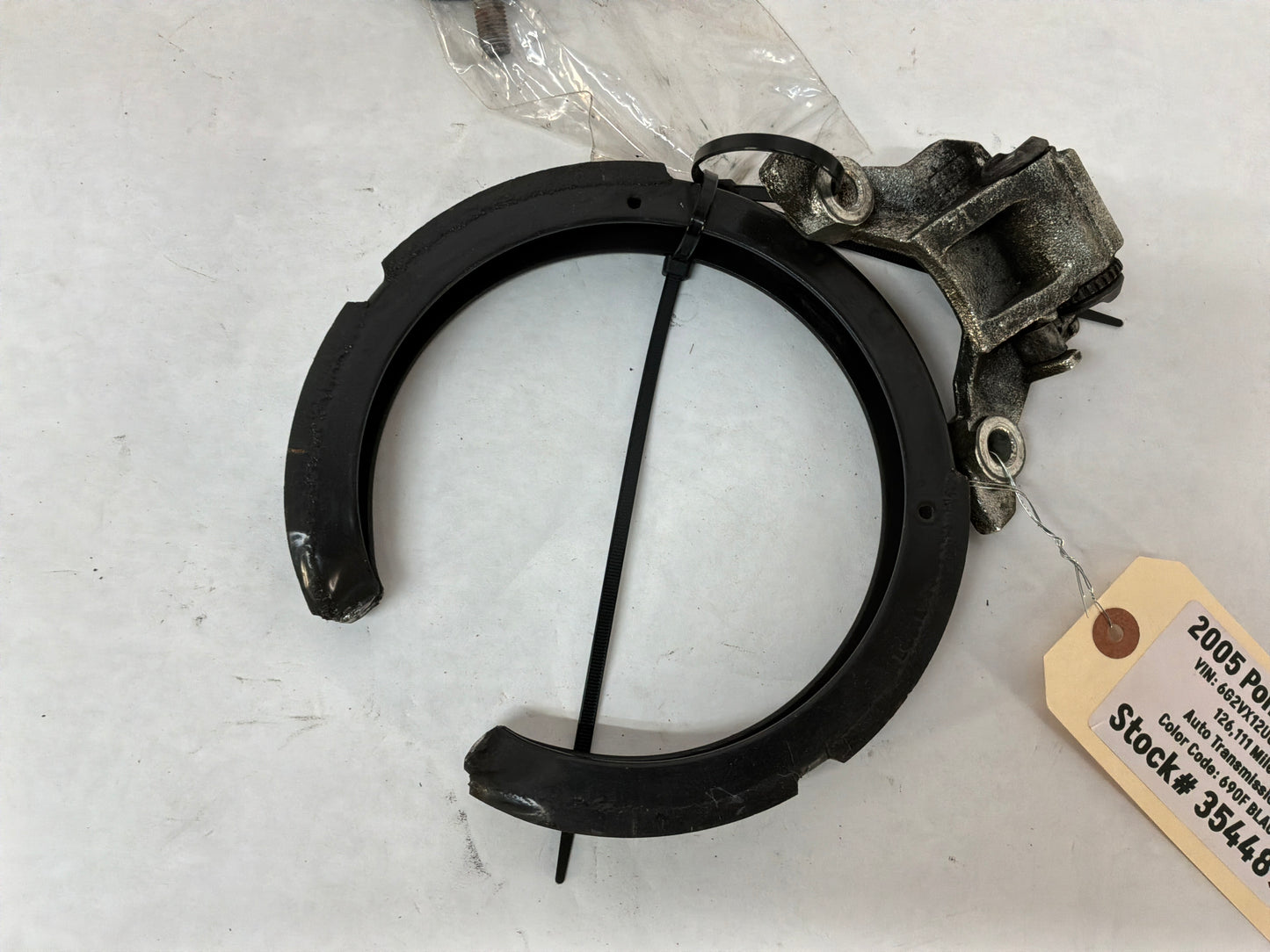 2005 Pontiac GTO LH Driver Rear Emergency E Parking Brake Shoe Adjuster & Hardware OEM