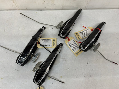 2008 Pontiac G8 GT Exterior Door Handles Set Black OEM