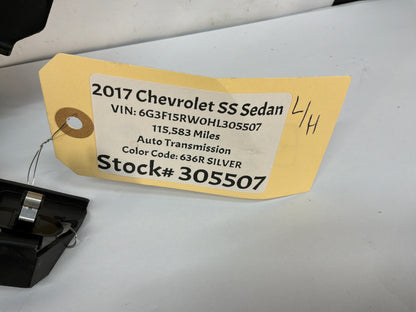 2016 Chevy SS Sedan LH Driver Front Interior Kick Panel Trim Sill OEM