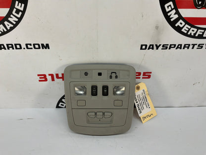 2009 Cadillac CTS-V Front Over Head Overhead Roof Console Dome Light OEM