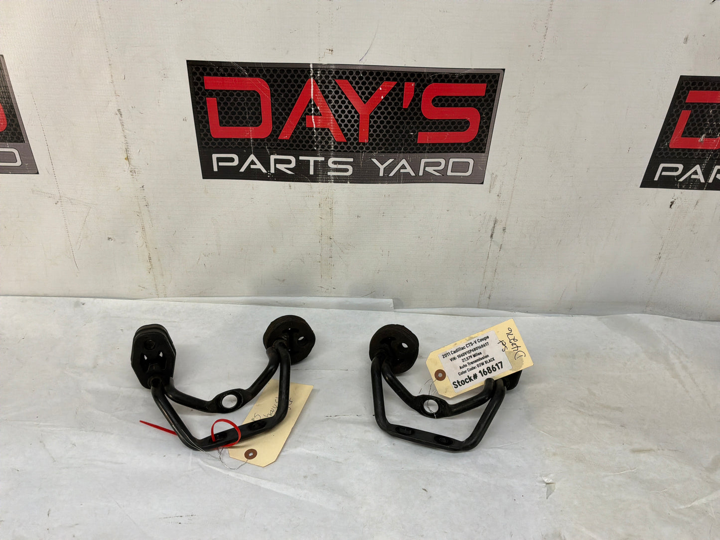 2011 Cadillac CTS-V Coupe Exhaust Brackets Hangers Bushings OEM