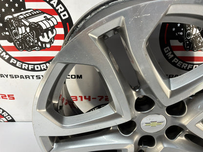 2017 Chevy SS Sedan Factory OEM Rear Wheel 19x9 OEM HAS A FLAT SPOT