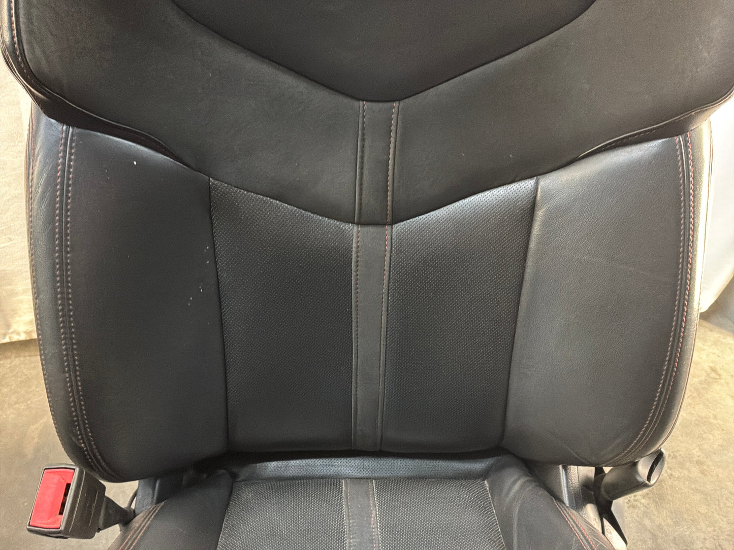 2015 Chevrolet SS Sedan Front and Rear Black Leather Seats OEM