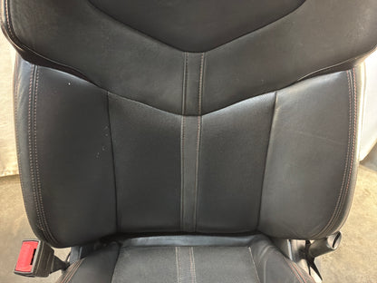 2015 Chevrolet SS Sedan Front and Rear Black Leather Seats OEM