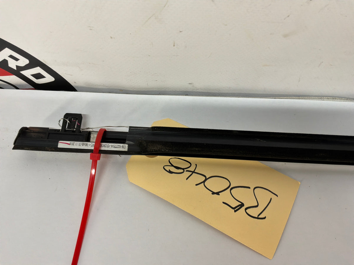 2016 Chevy SS Sedan RH Passenger Front Window Door Belt Reveal Molding Trim OEM