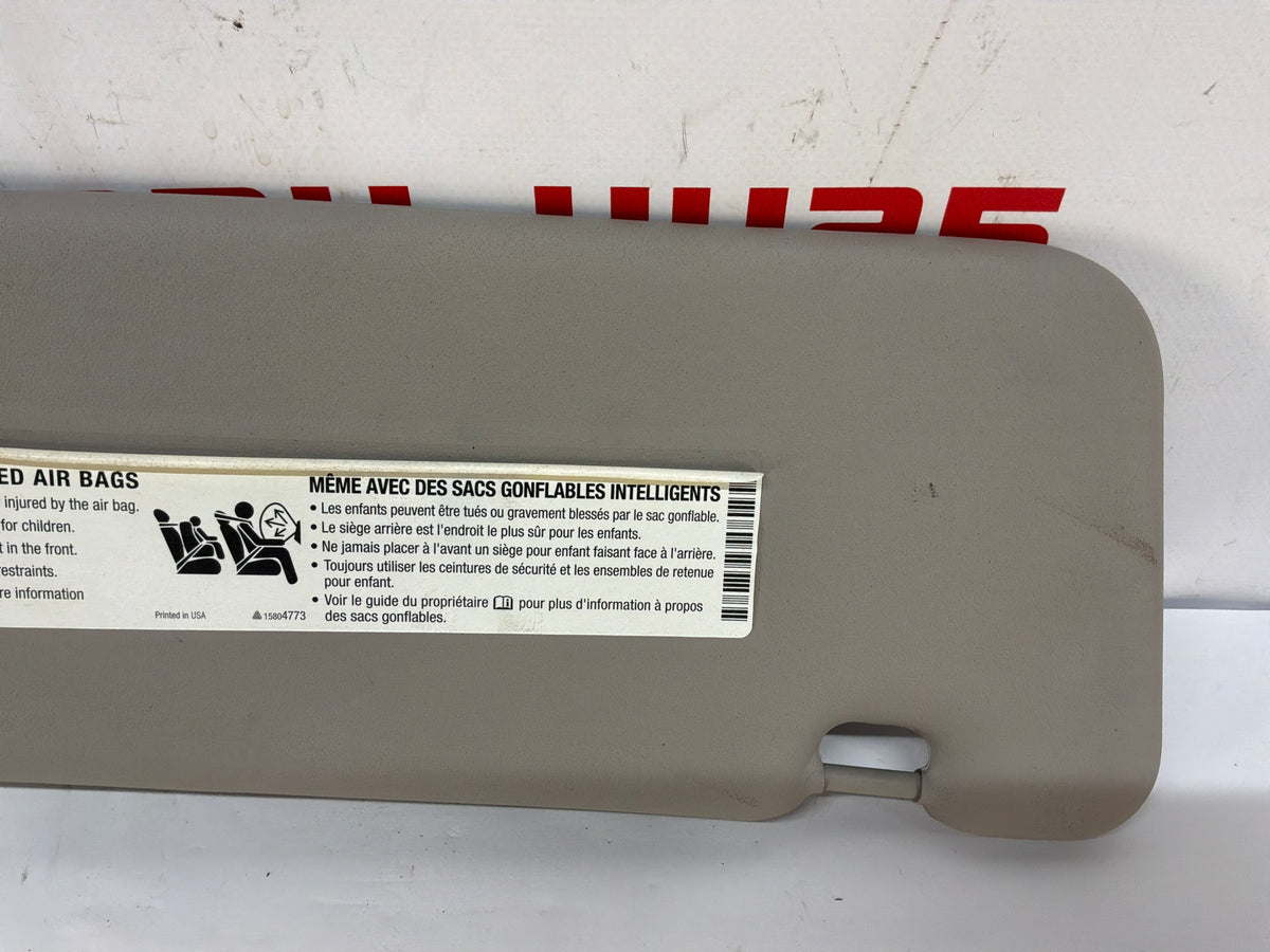 2015 Chevy SS Sedan RH & LH Sun Visor Sunvisor Shade OEM