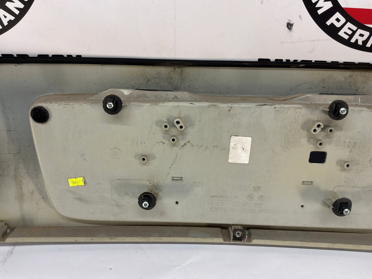 2006 Pontiac GTO Trunk Deck Lid Filler Insert Applique Panel Silver  OEM
