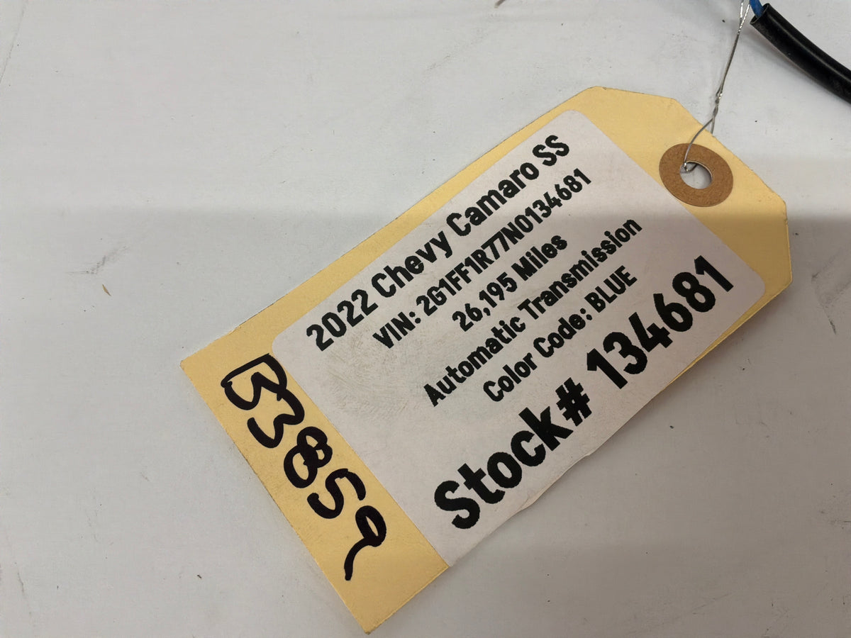 2022 Chevy Camaro SS Trunk Lid Release Button OEM