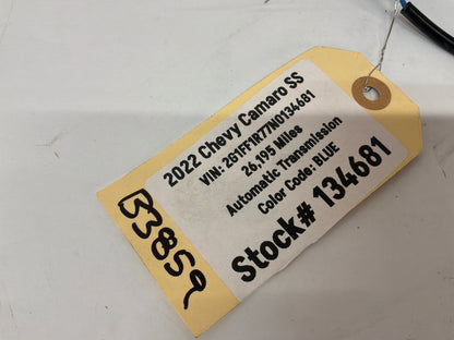 2022 Chevy Camaro SS Trunk Lid Release Button OEM