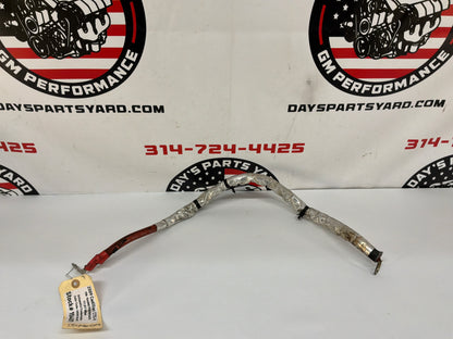 2009 Cadillac CTS-V Sedan Starter Positive Power Wire Wiring Harness OEM