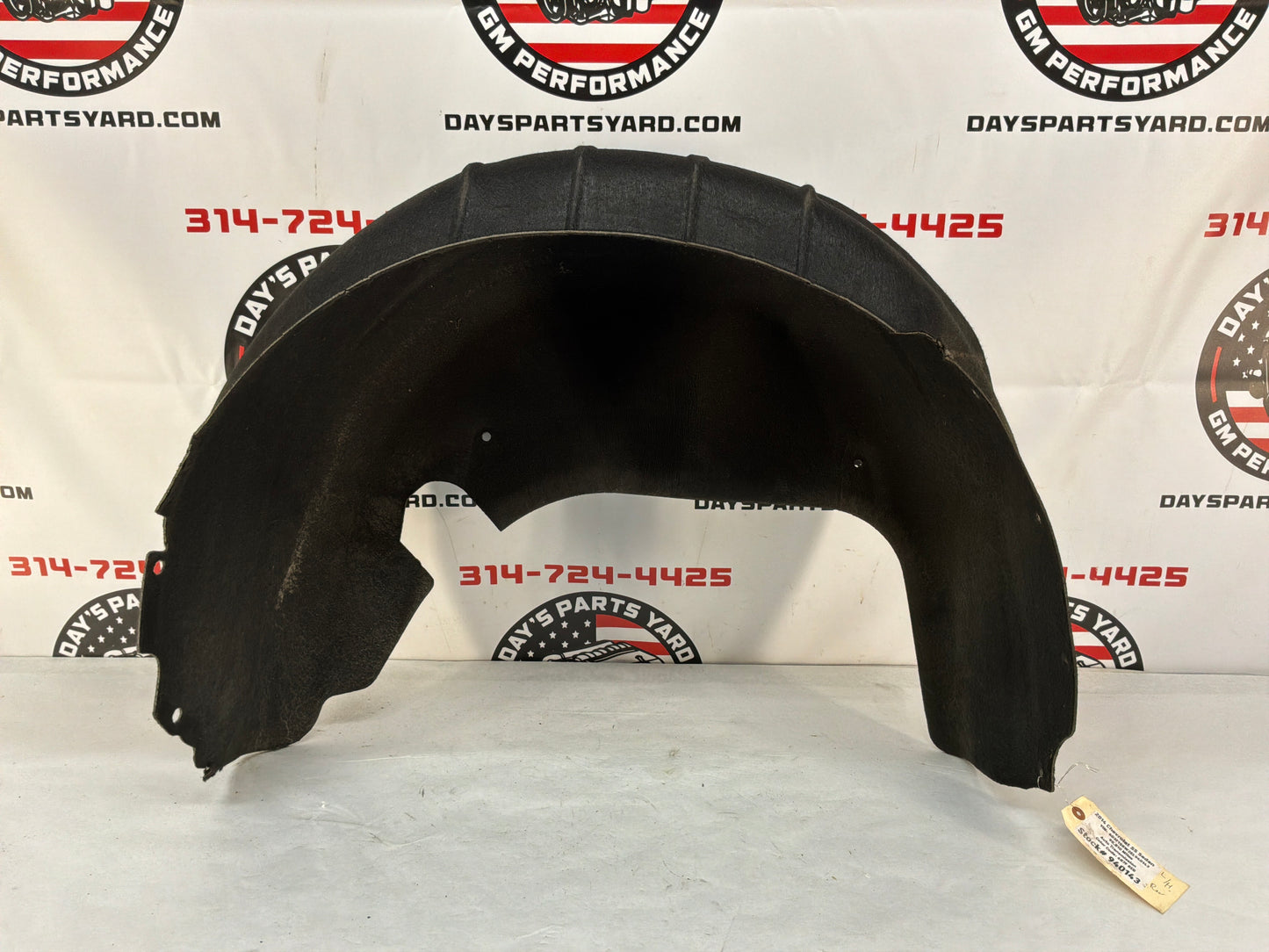 2014 Chevy SS Sedan LH Driver Rear Fender Wheel House Well Liner OEM
