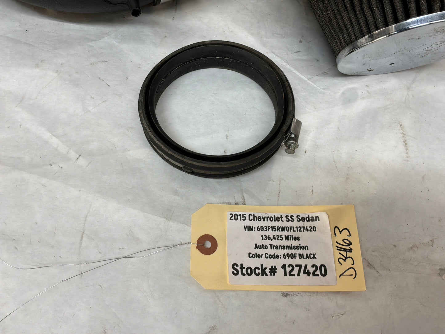 2015 Chevy SS Sedan K&N Cold Air Air Filter - Day's Parts Yard