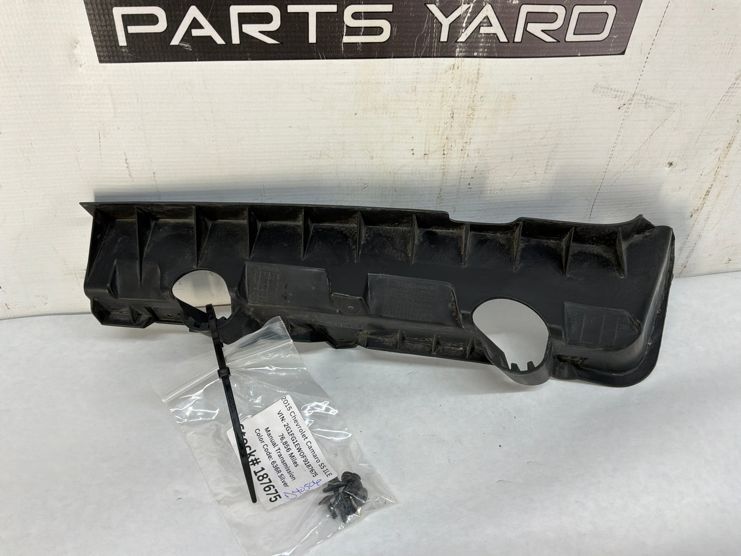 2015 Chevrolet Camaro SS 1LE LH Driver Headlight Head Light Bumper Bracket Guide OEM