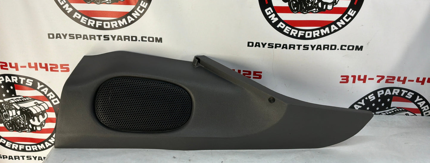 1999 Pontiac Firebird Trans Am Formula WS6 LH Driver Rear Hatch Cargo Trunk Side Panel Trim Ebony OEM