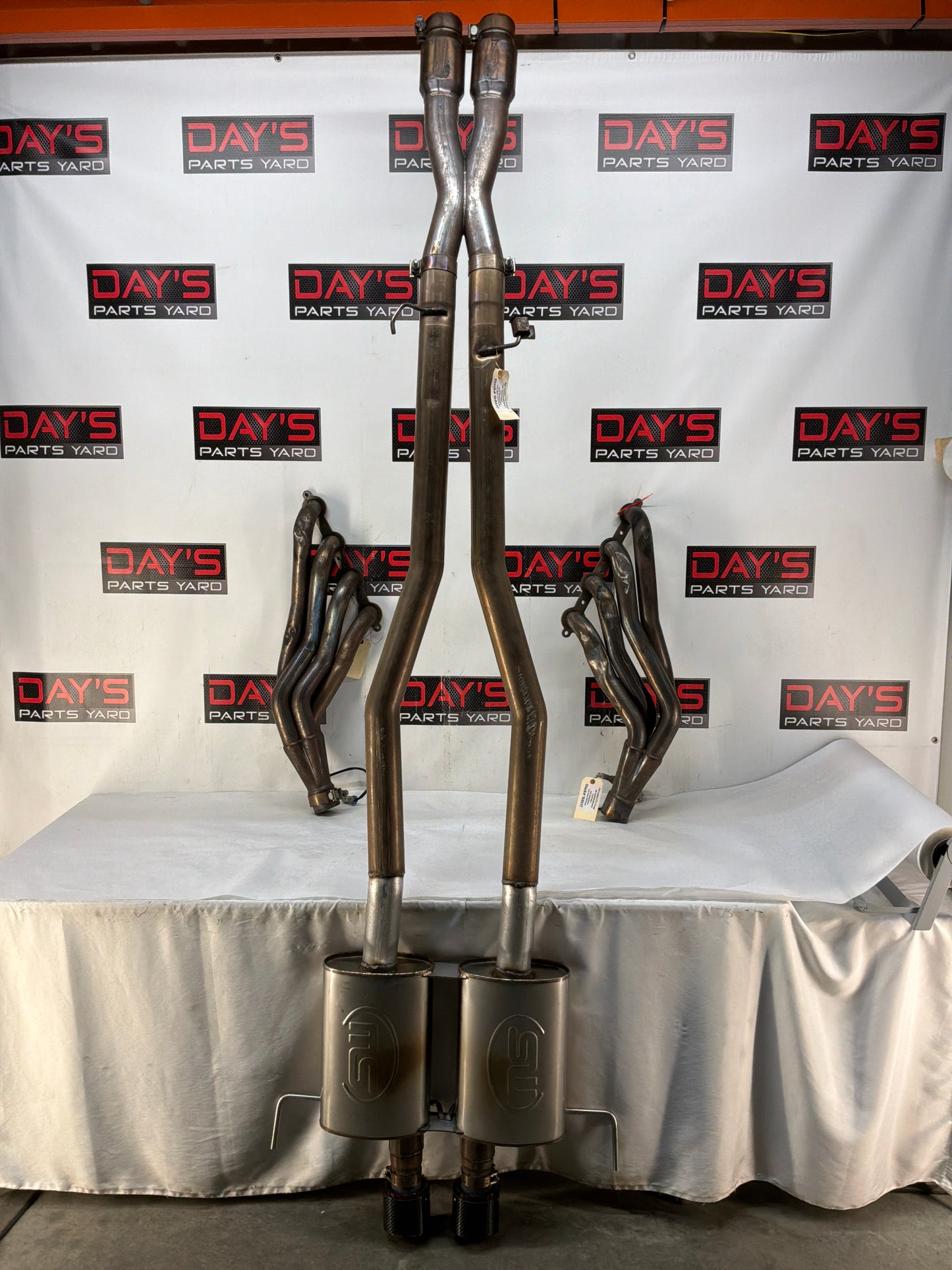 2011 Cadillac CTS-V Coupe Stainless Works Complete Exhaust Long Tube Header X Pipe Mufflers