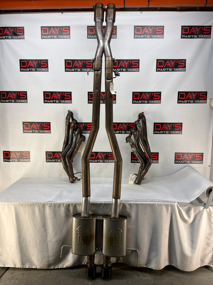 2011 Cadillac CTS-V Coupe Stainless Works Complete Exhaust Long Tube Header X Pipe Mufflers