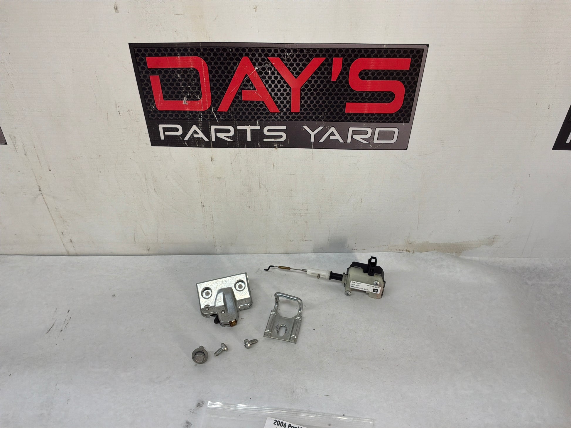 Trunk - Day's Parts Yard