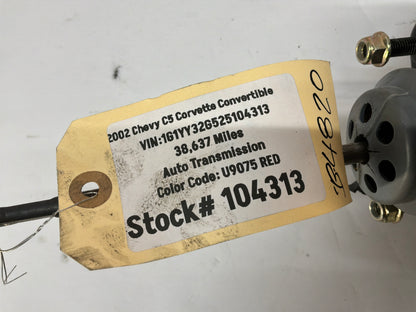 2002 Chevy C5 Corvette Convertible Brake Booster Master Cylinder OEM