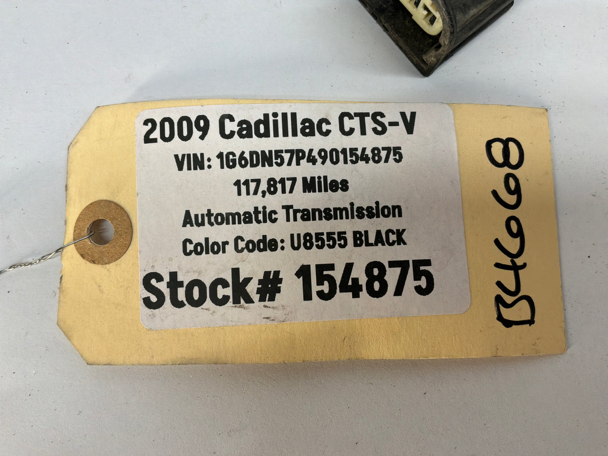 2009 Cadillac CTS-V Rear Bumper Wire Harness No Sensor OEM