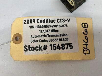 2009 Cadillac CTS-V Rear Bumper Wire Harness No Sensor OEM