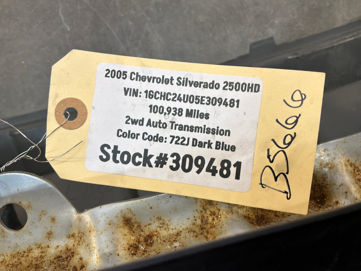 2005 Chevy Silverado 2500HD Rear Bumper Cover OEM