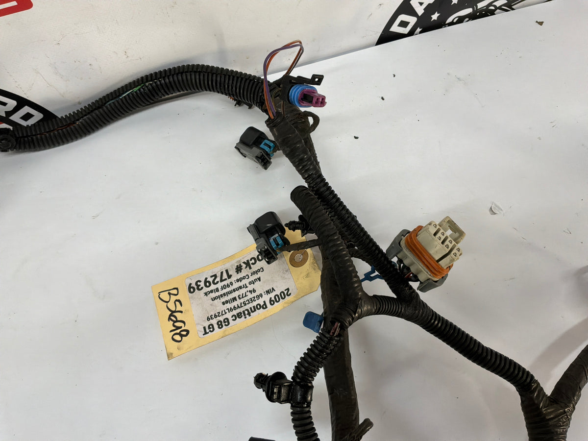 2009 Pontiac G8 GT Engine Transmission Wire Wiring Harness OEM - Day's Parts Yard