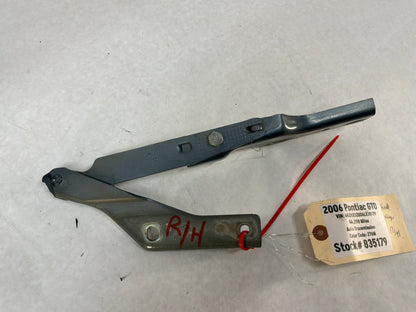 2006 Pontiac GTO RH & LH Hood Hinges Set OEM
