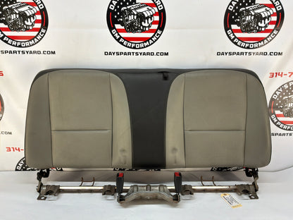 2011 Chevy Camaro SS Rear Upper Seat Titanium Leather OEM