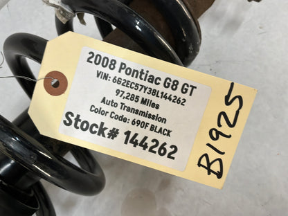 2008 Pontiac G8 GT RH Passenger Rear Suspension Shocks Strut Absorber Assembly OEM