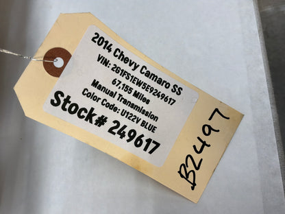 2014 Chevrolet Camaro SS Transmission Tunnel Exhaust Heat Shield OEM