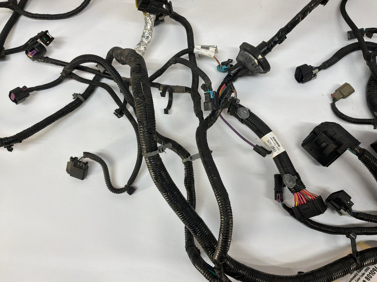2013 Chevy Camaro ZL1 Engine Bay Head Lamp Light Firewall Wire Wiring Harness OEM