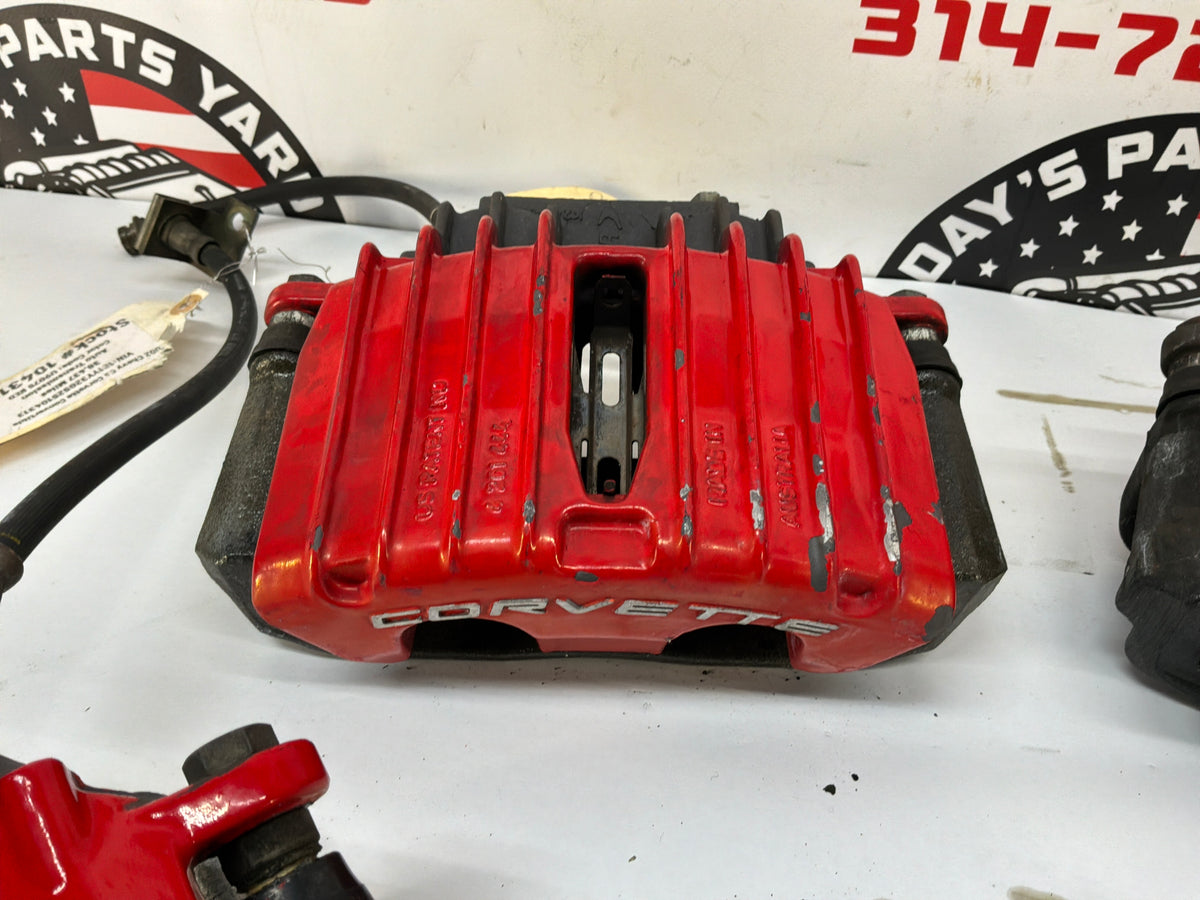 2002 Chevy C5 Corvette Convertible PBR Front and Rear Calipers OEM