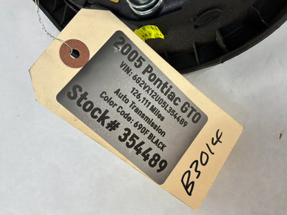 2005 Pontiac GTO Steering Wheel Airbag Air Bag OEM
