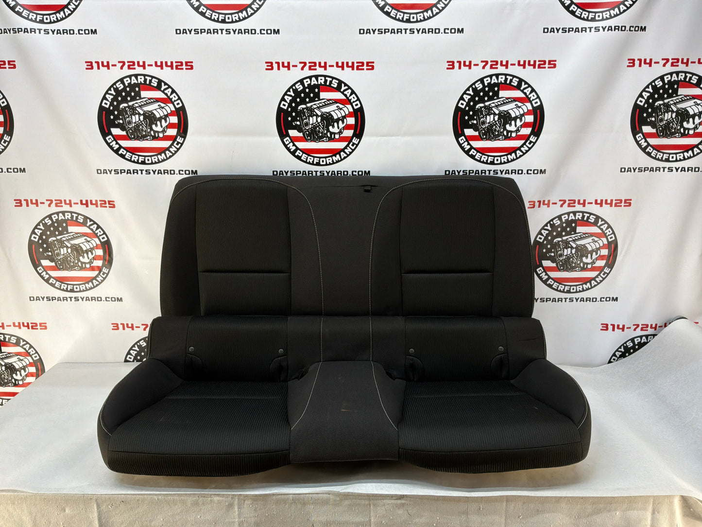 2014 Chevy Camaro SS Seats Front and Rears Black Cloth OEM