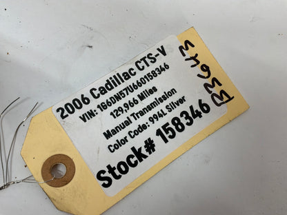 2006 Cadillac CTS-V Shifter Boot Leather OEM