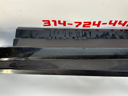 2009 Cadillac CTS-V LH Driver Rocker Molding Side Skirt Panel Black OEM