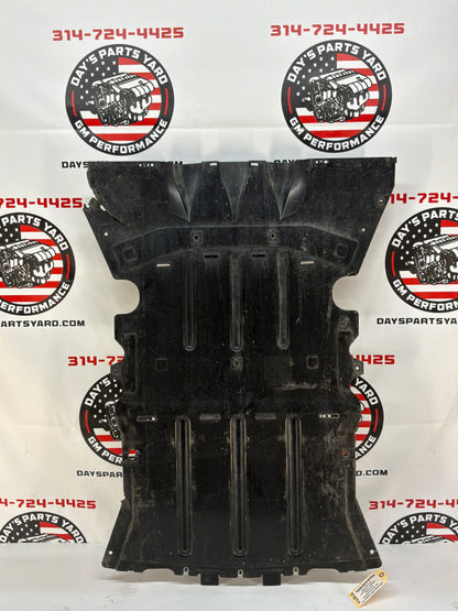 2013 Chevy Camaro ZL1 Front Bumper Lower Under Body Extension Air Dam Deflector Panel OEM