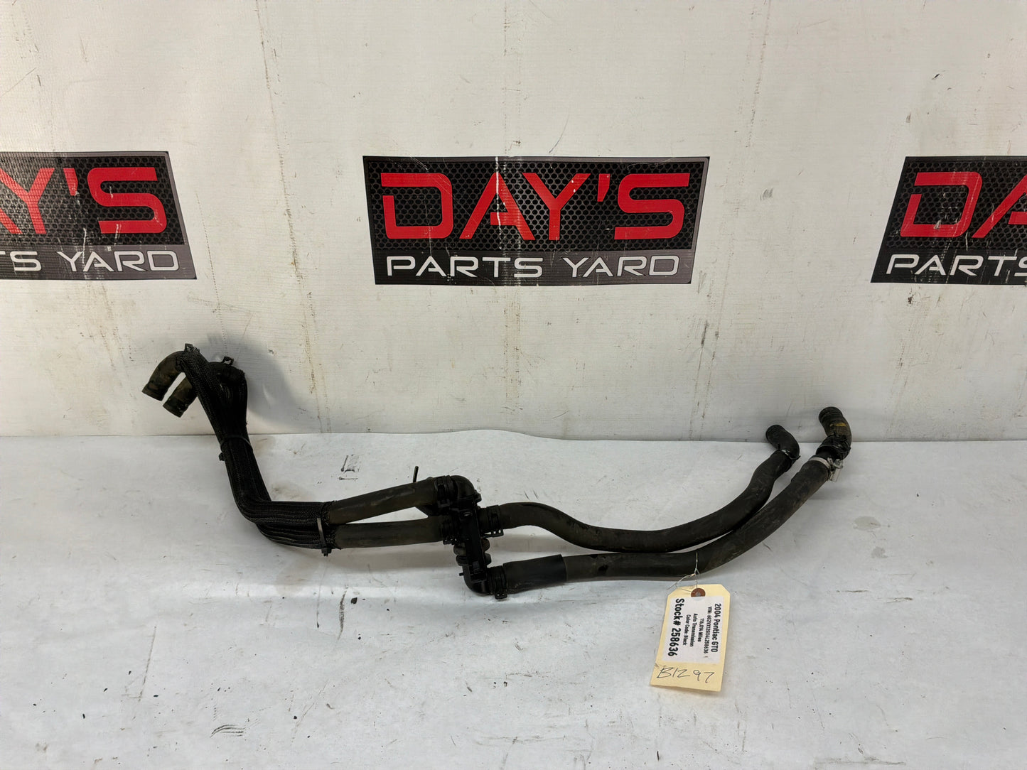2004 Pontiac GTO Heater Core Hoses w/ Valves Lines Tubes OEM