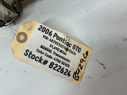 2006 Pontiac GTO RH Passenger Rear CV Axle Half Shaft OEM