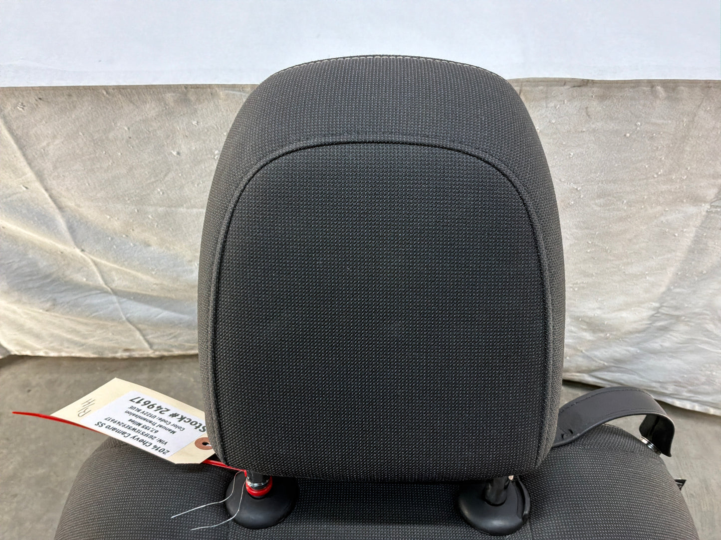 2014 Chevy Camaro SS RH Passenger Front Seat Black Cloth OEM