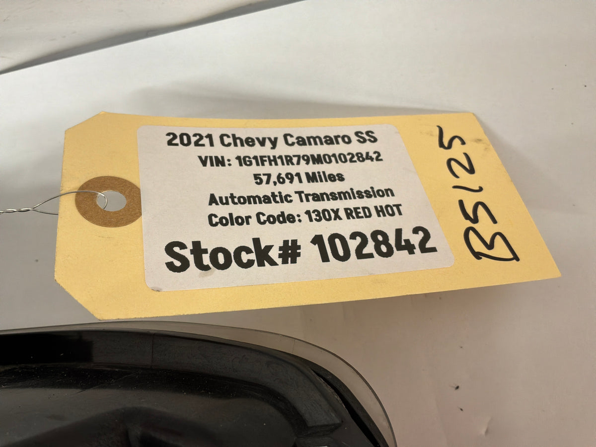 2021 Chevy Camaro SS RH Passenger Smoked Taillight Tail Light Lamp OEM