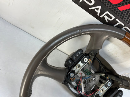2002 Cadillac Escalade EXT Woodgrain Factory Steering Wheel OEM
