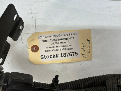 2015 Chevrolet Camaro SS 1LE Positive Negative Battery Wire Wiring Harness OEM
