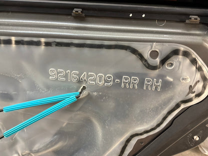 2011 Chevy Caprice PPV RH Passenger Rear Exterior Door OEM