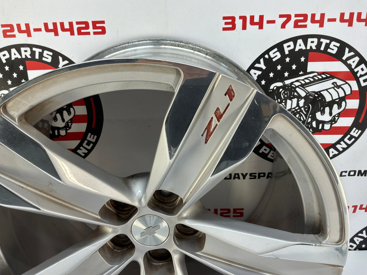 2013 Chevy Camaro ZL1 OEM Rear Wheel 20x11 5 Spoke