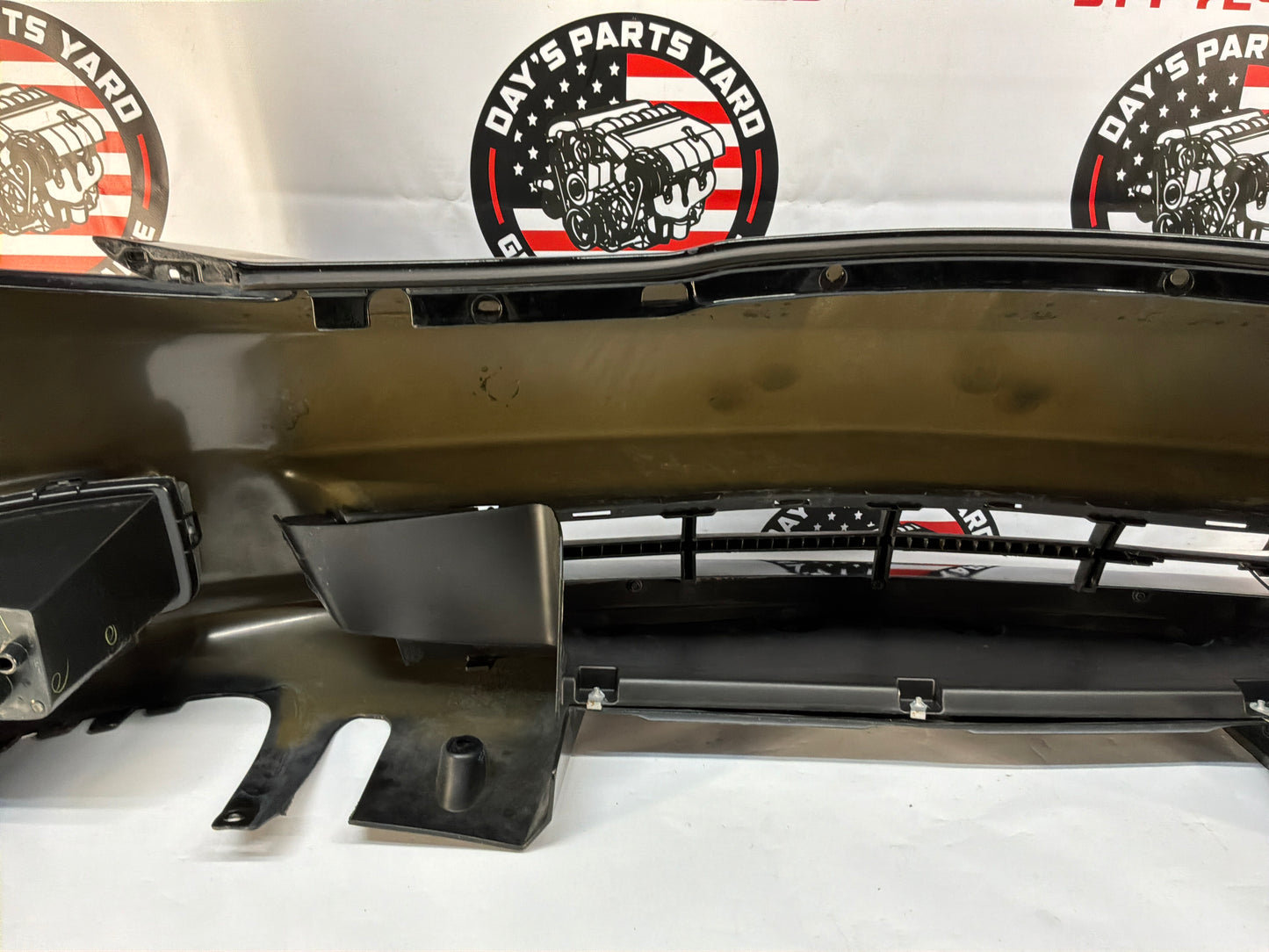 2007 Chevy C6 Corvette Convertible Complete Front Bumper Cover Panel Black OEM